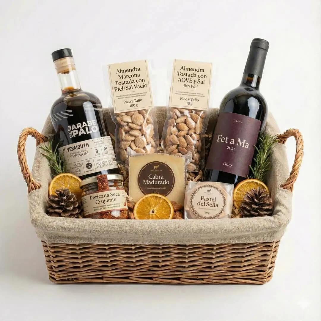 Cesta regalo aperitivo