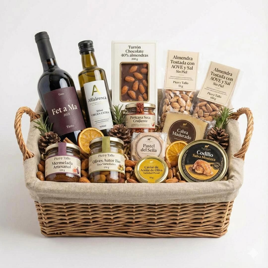 Cesta regalo gourmet
