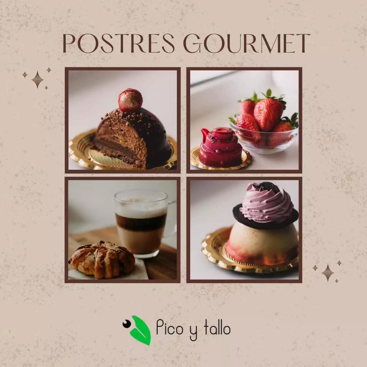 Dulces gourmet