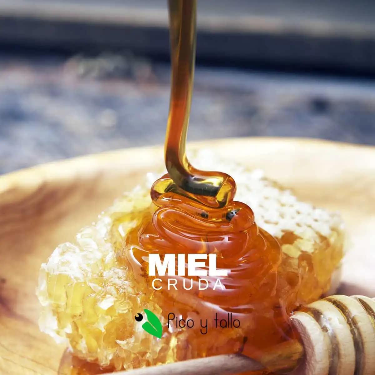 Miel cruda de abeja