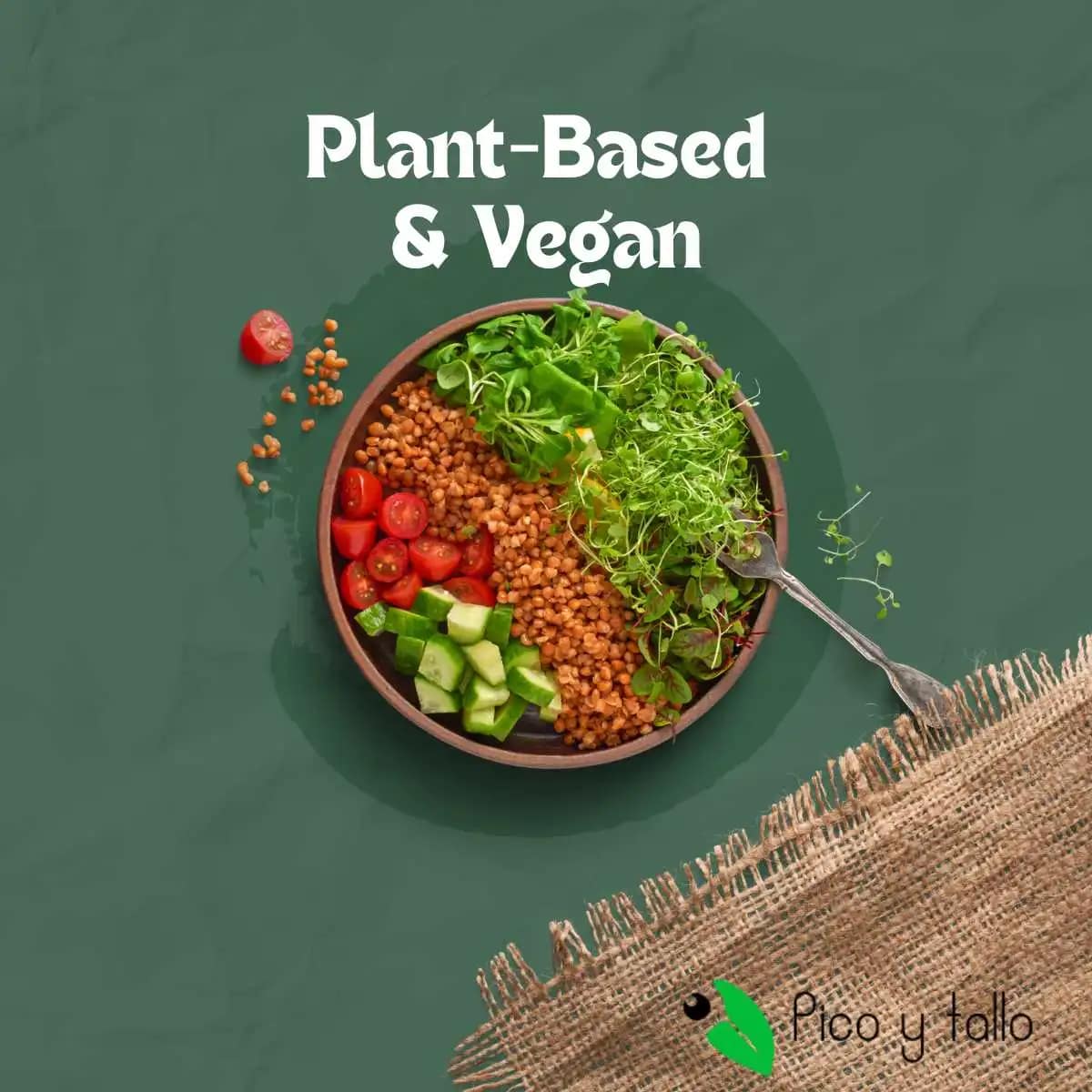 Productos veganos gourmet