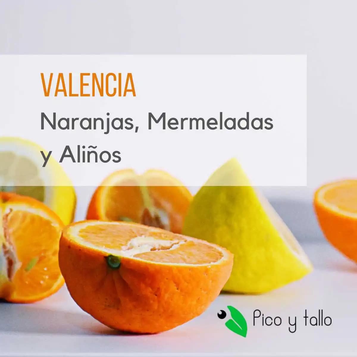 Mermeladas y aliños de naranja