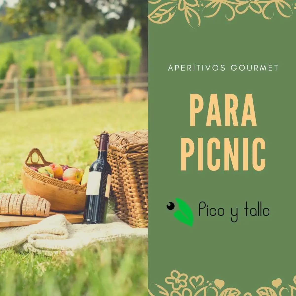 Aperitivos para picnic