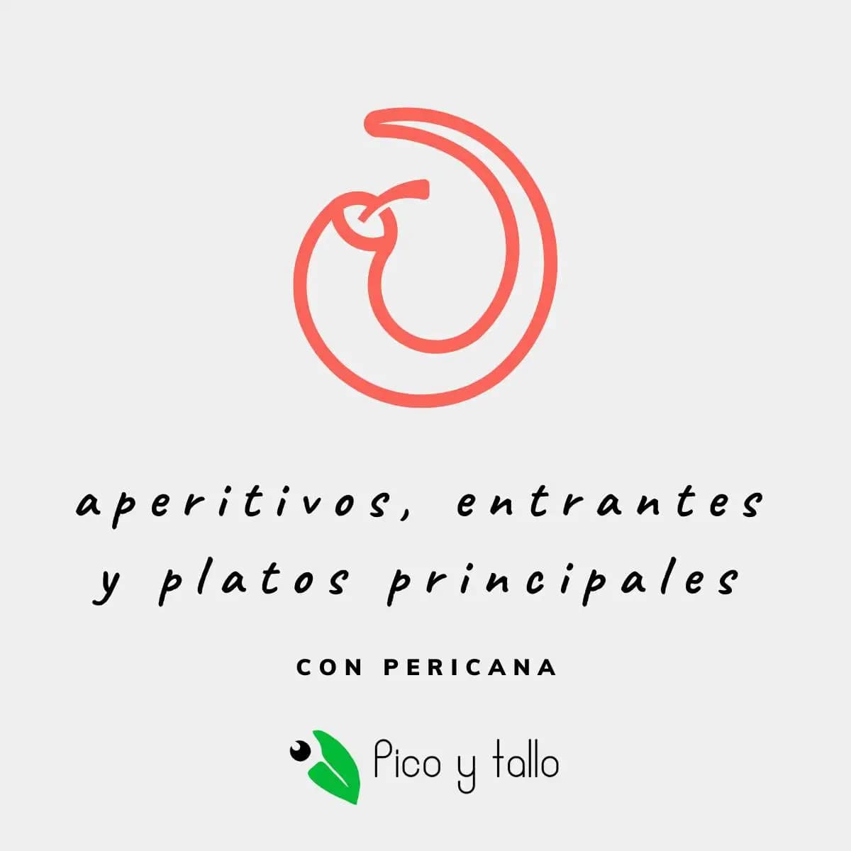 Pericana en platos gourmet