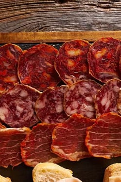 Iberian sausages