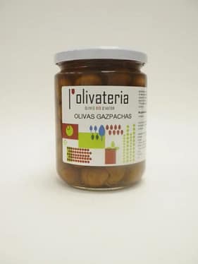 Gourmet gazpacho olives