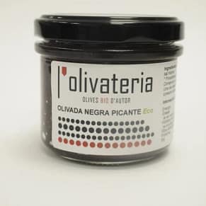 Schwarze Bio-Oliven