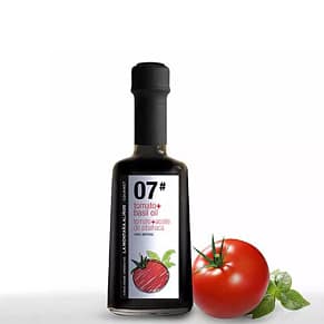 Tomaten-Olivenöl-Dressing mit Basilikum