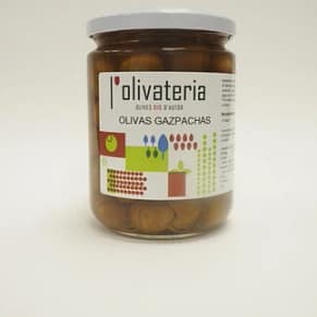 Olives gazpacho gourmet