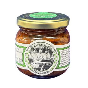 Tomate seco con hierbas